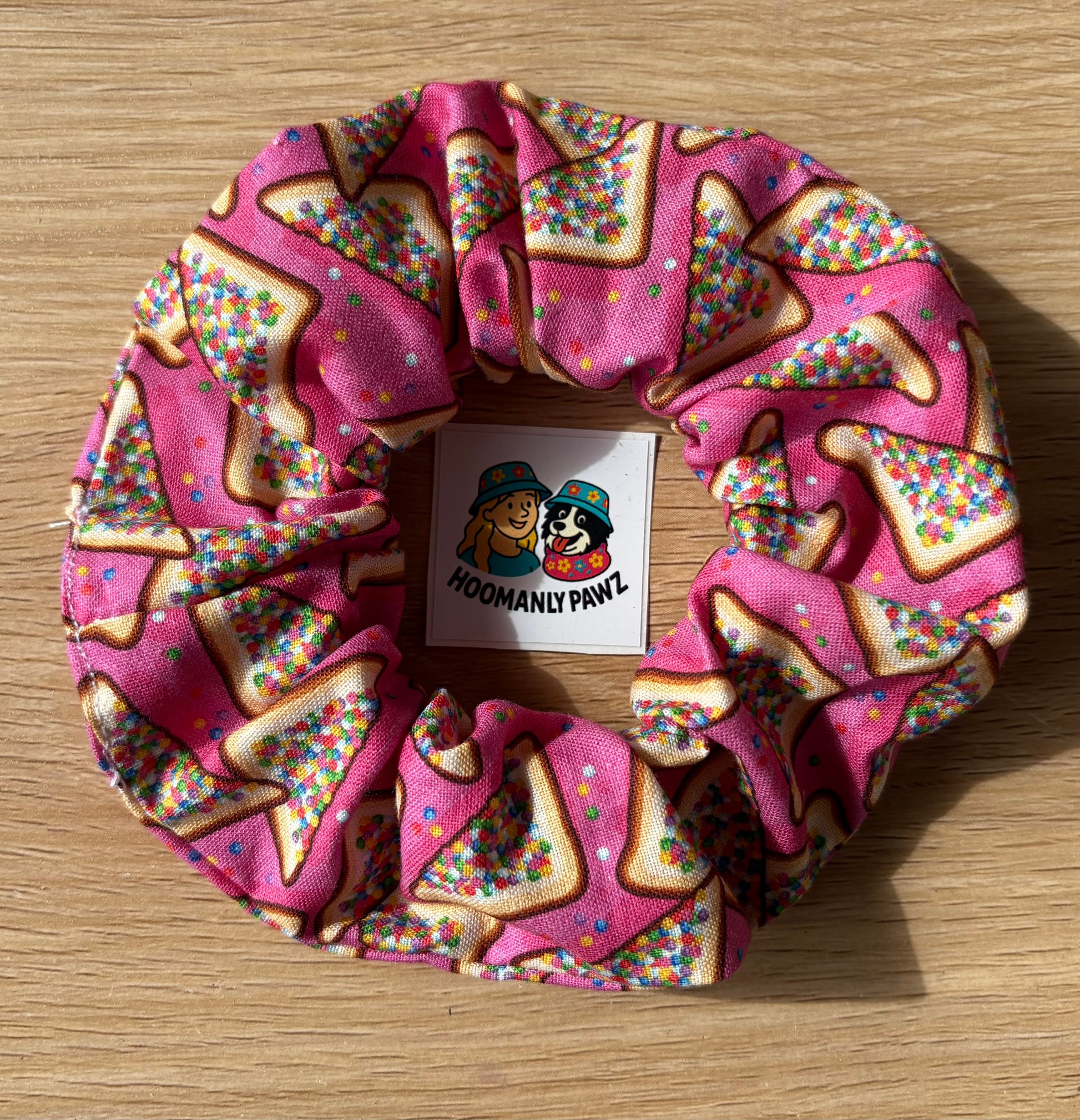 Fairy Bread Scrunchie