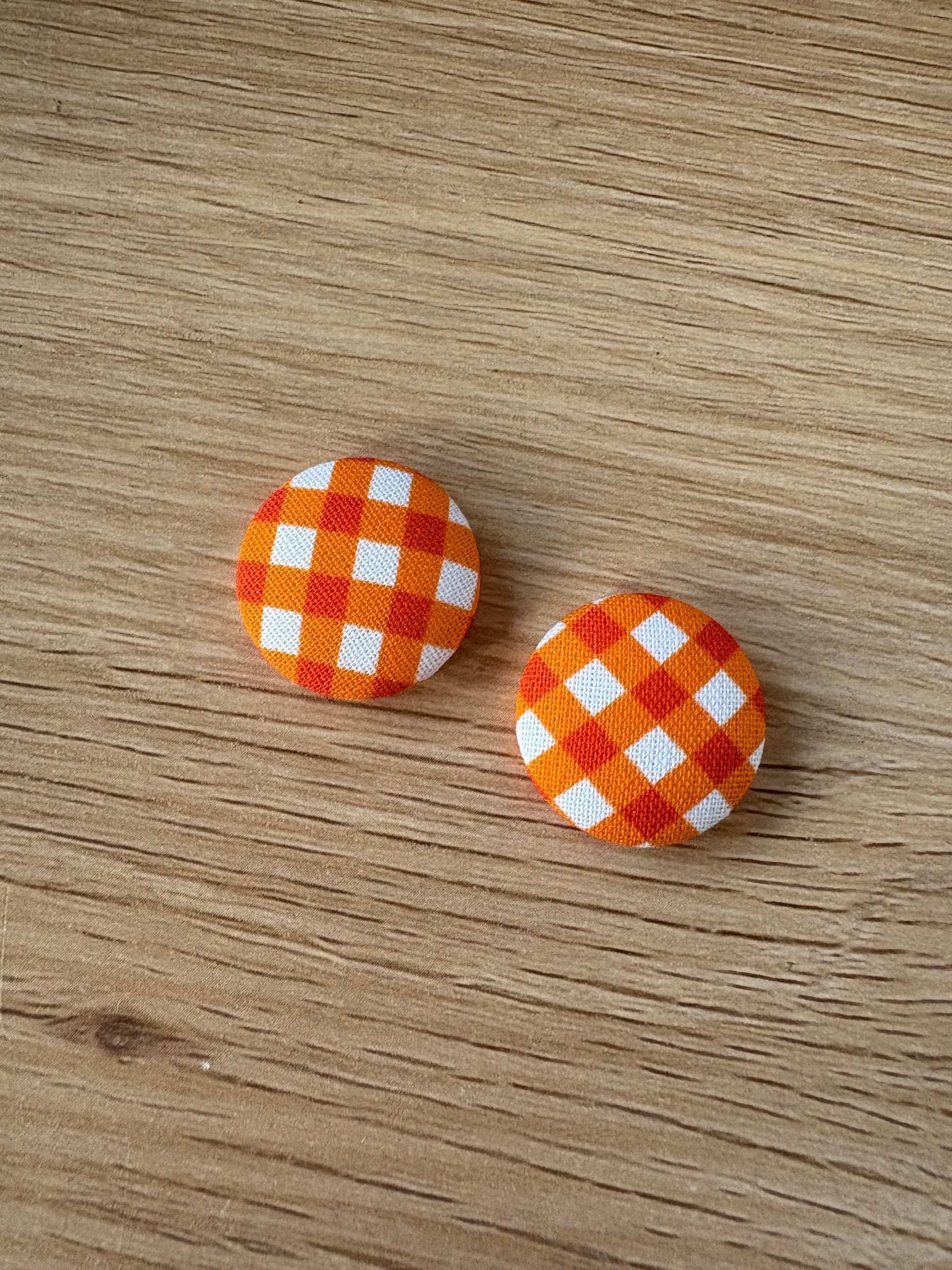 Gingham Earrings
