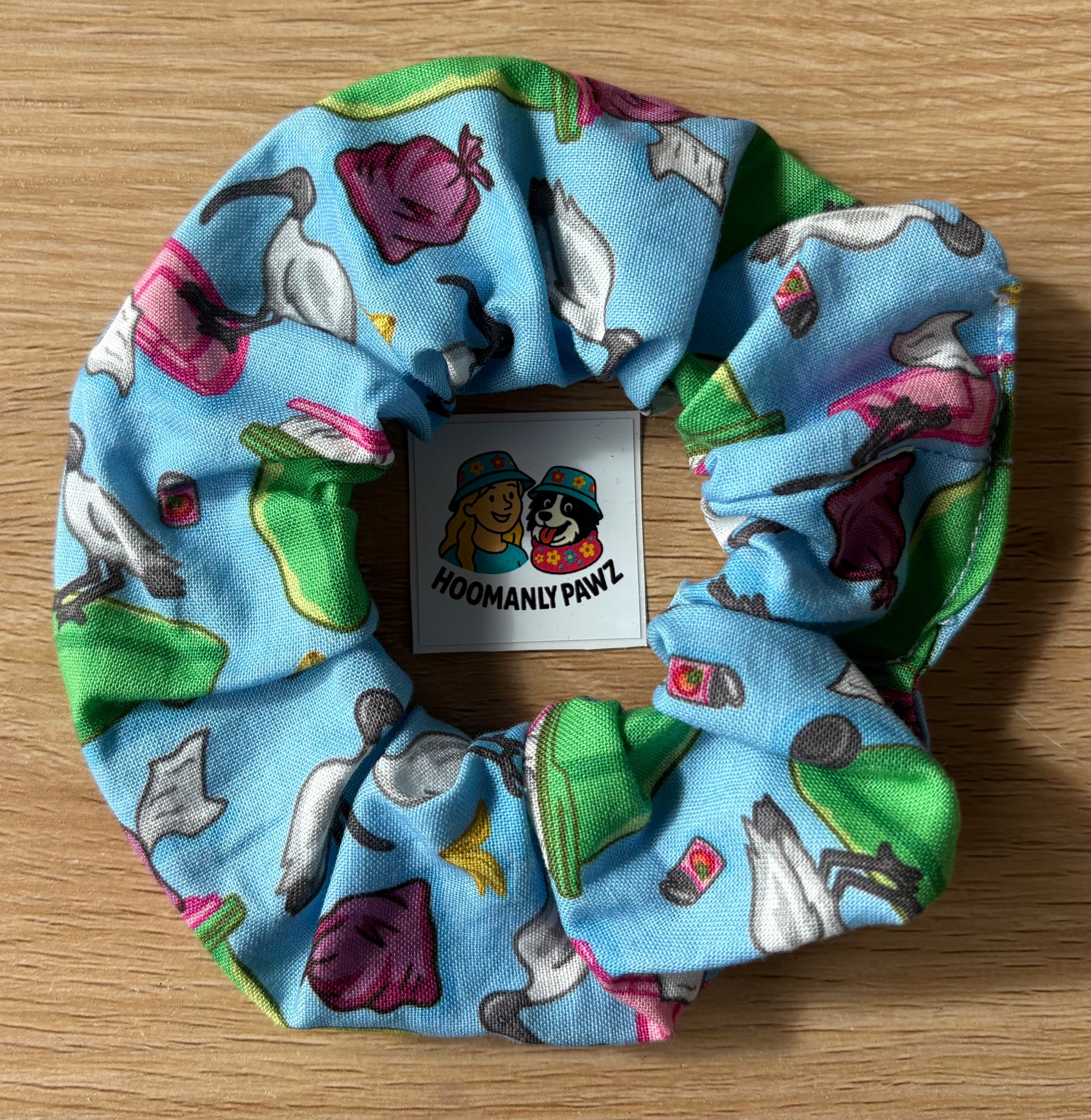 Bin Chicken Scrunchie