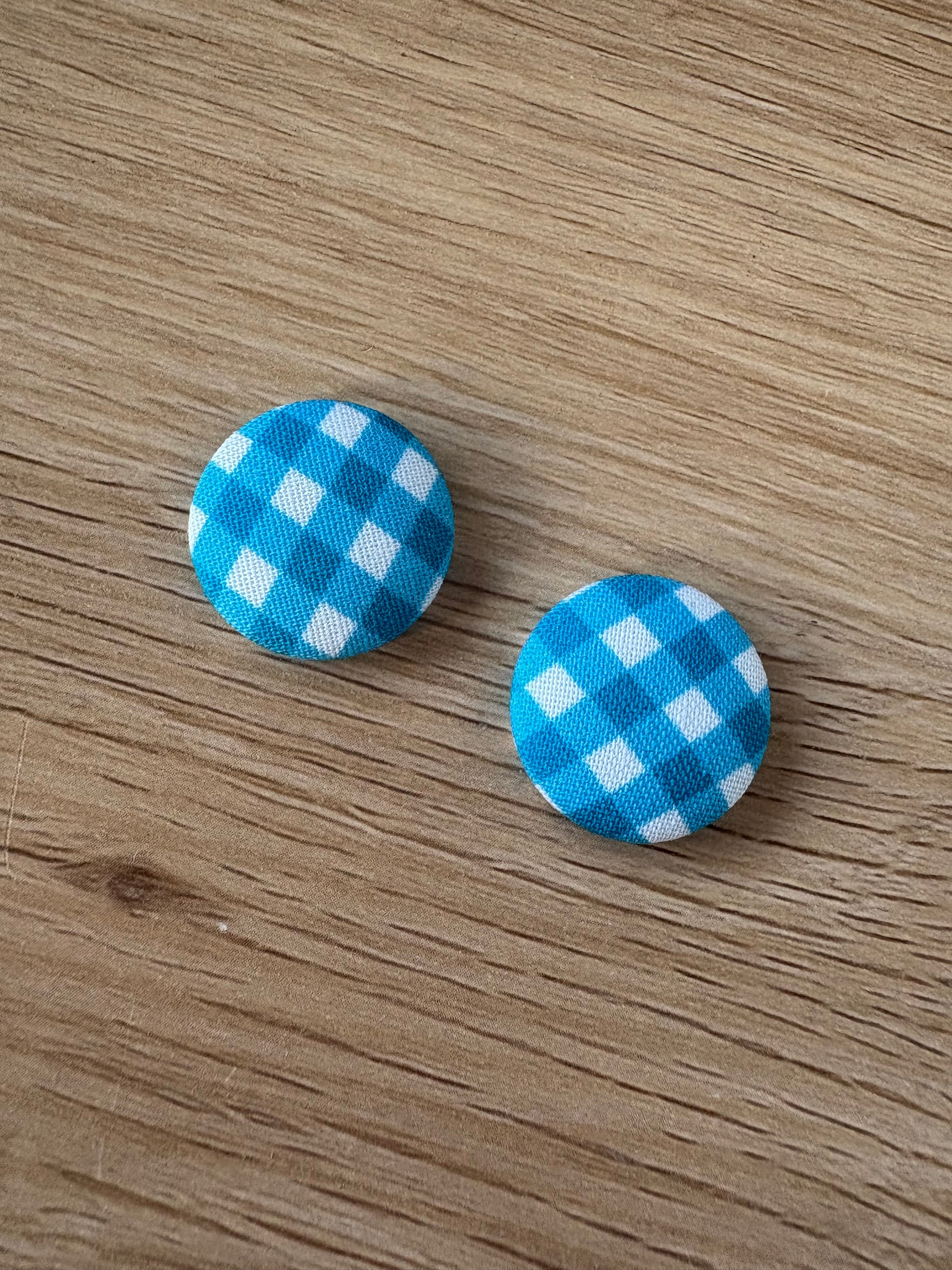 Gingham Earrings