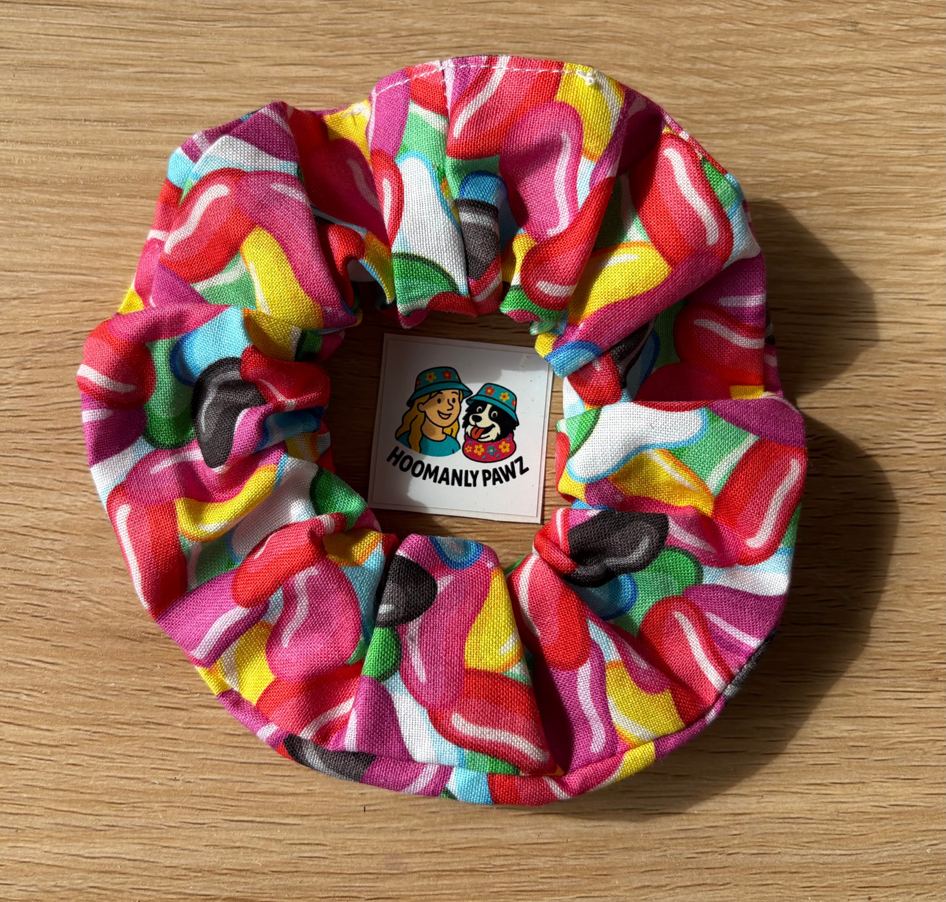 Jelly Bean Scrunchie
