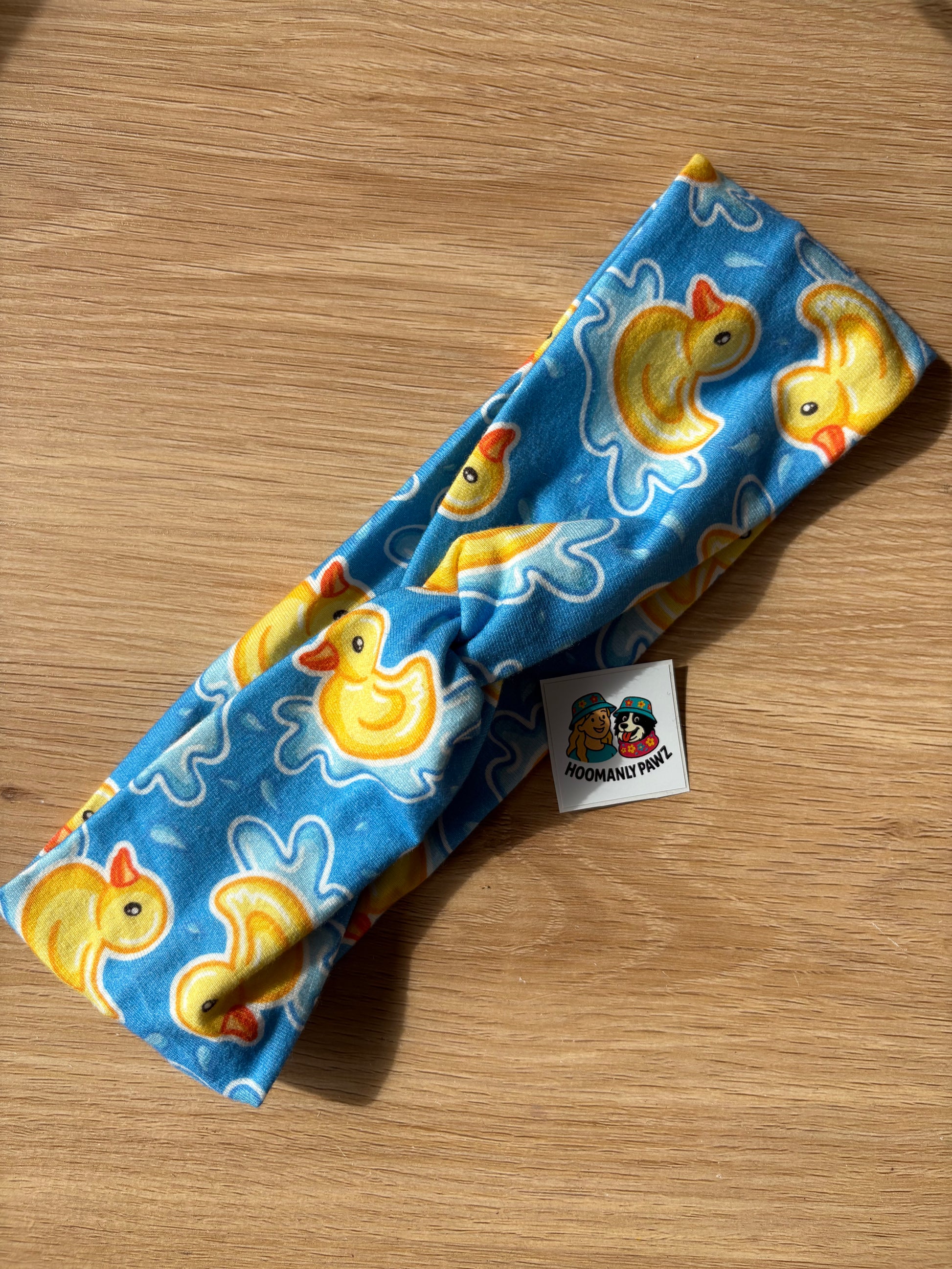 Rubber Ducky Twist Headband